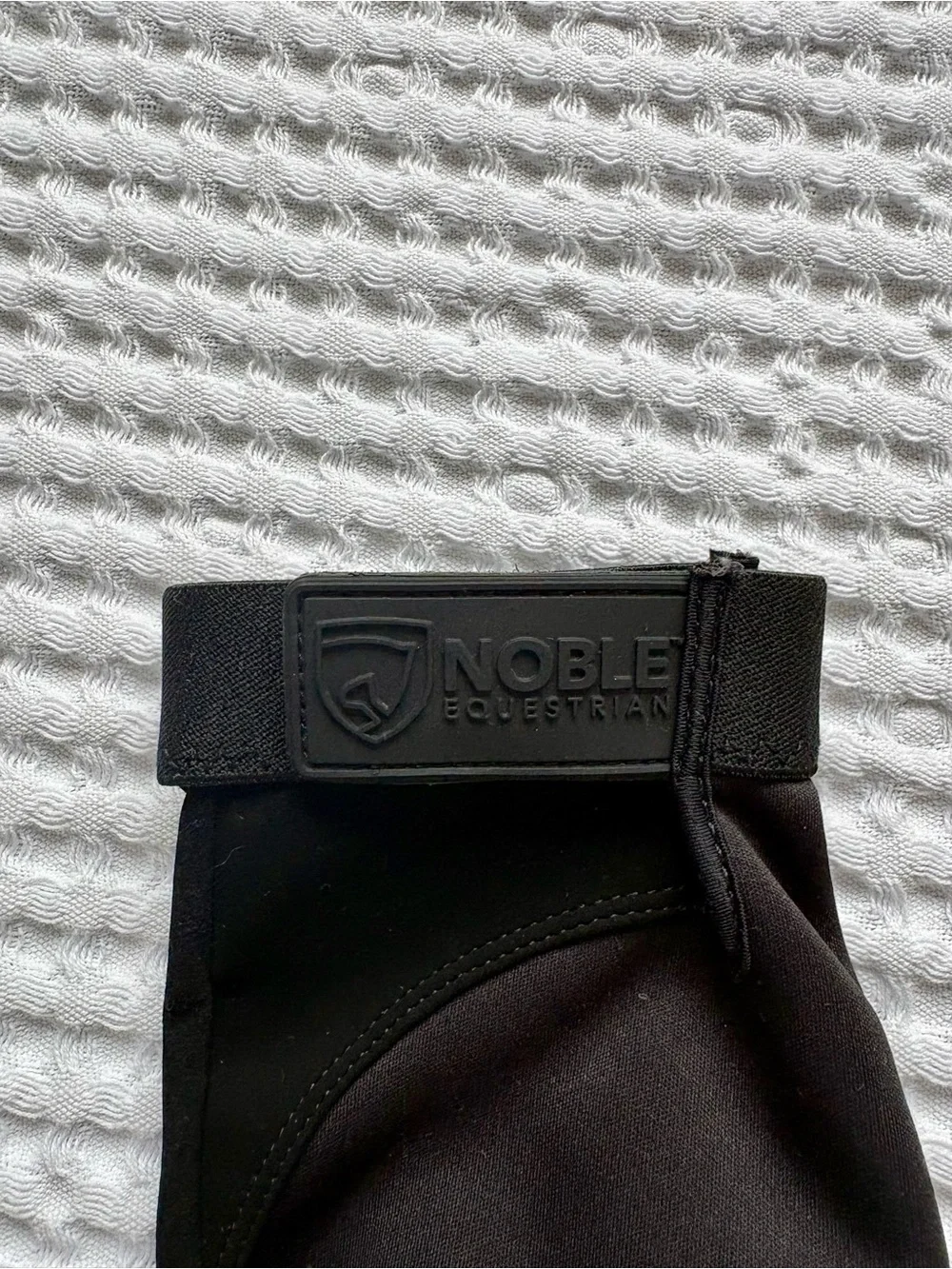 Noble Equestrian Perfect Fit Riding Gloves Black Size 7 Women’s Medium